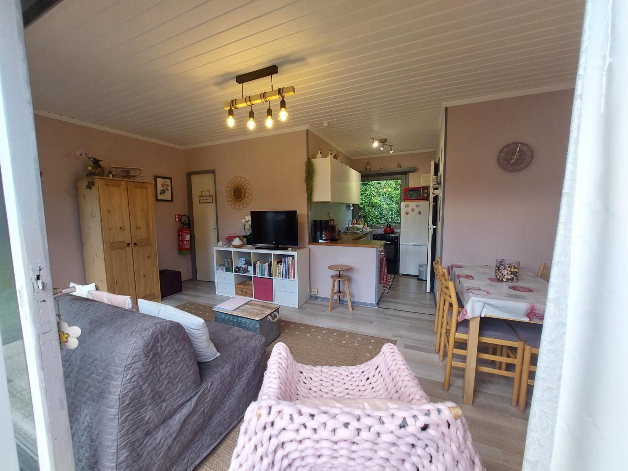 Le Petit Chalet - Bungalow Waulsort المظهر الخارجي الصورة